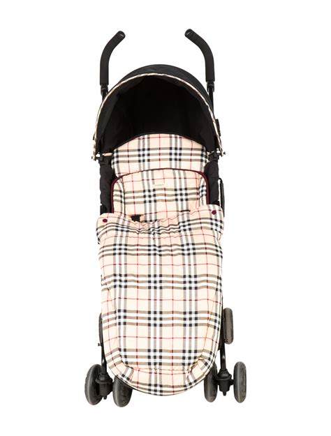 realreal burberry maclaren stroller